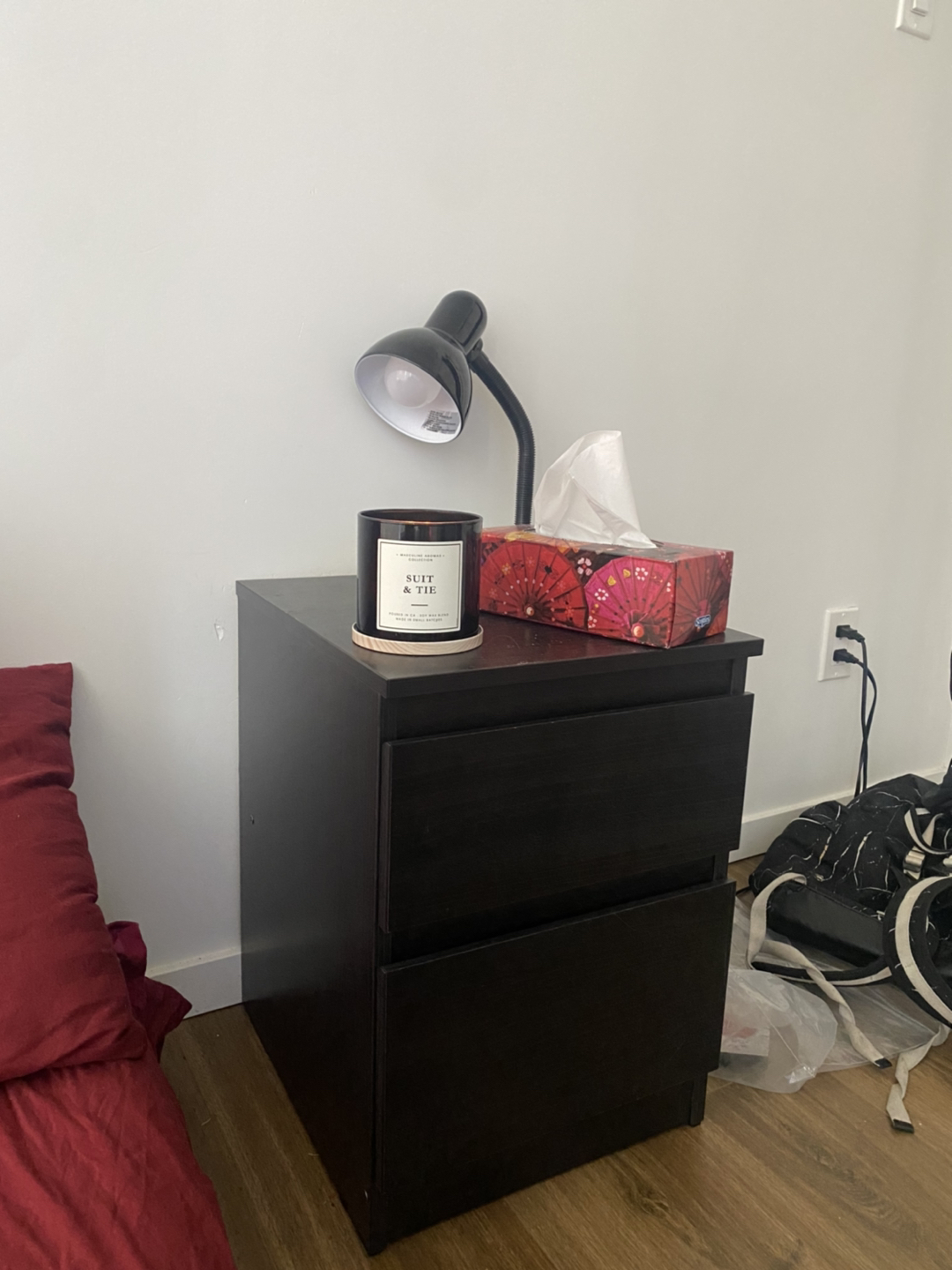 Brand new IKEA side table w/ drawers - photo 2