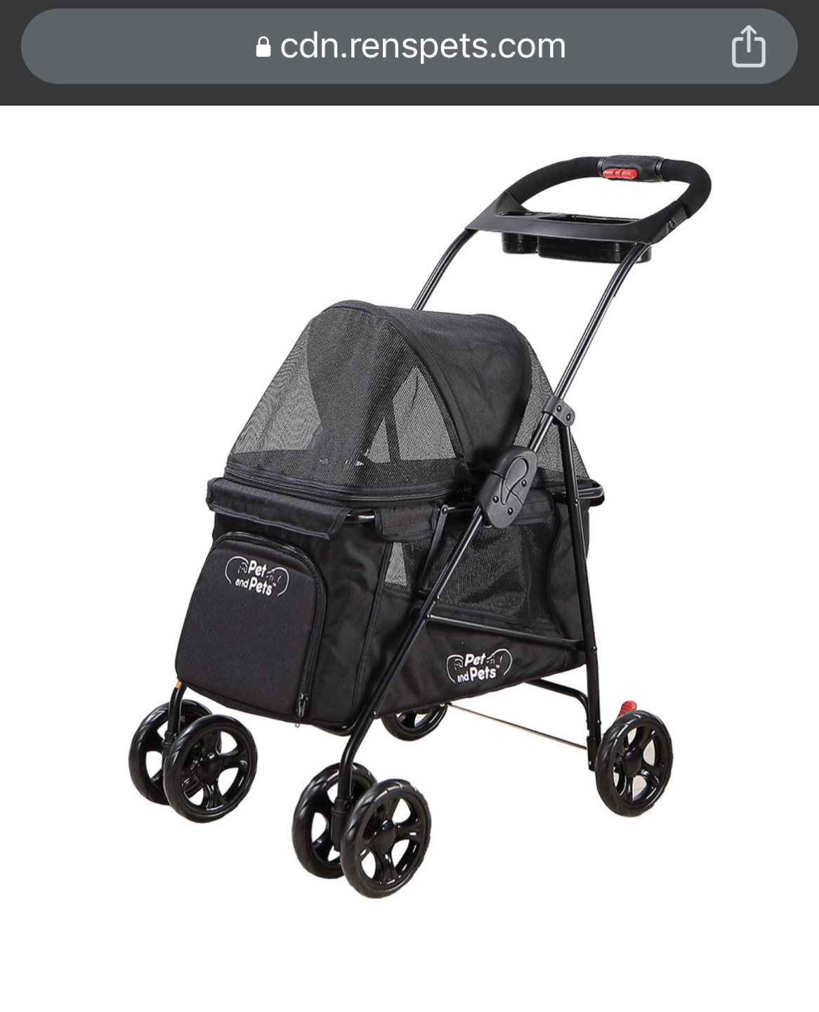Pet stroller / dog stroller (from Rens Pets) - $60