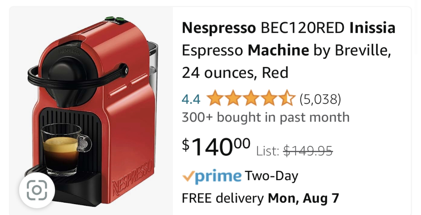 Nespresso Inissia Machine white - photo 4