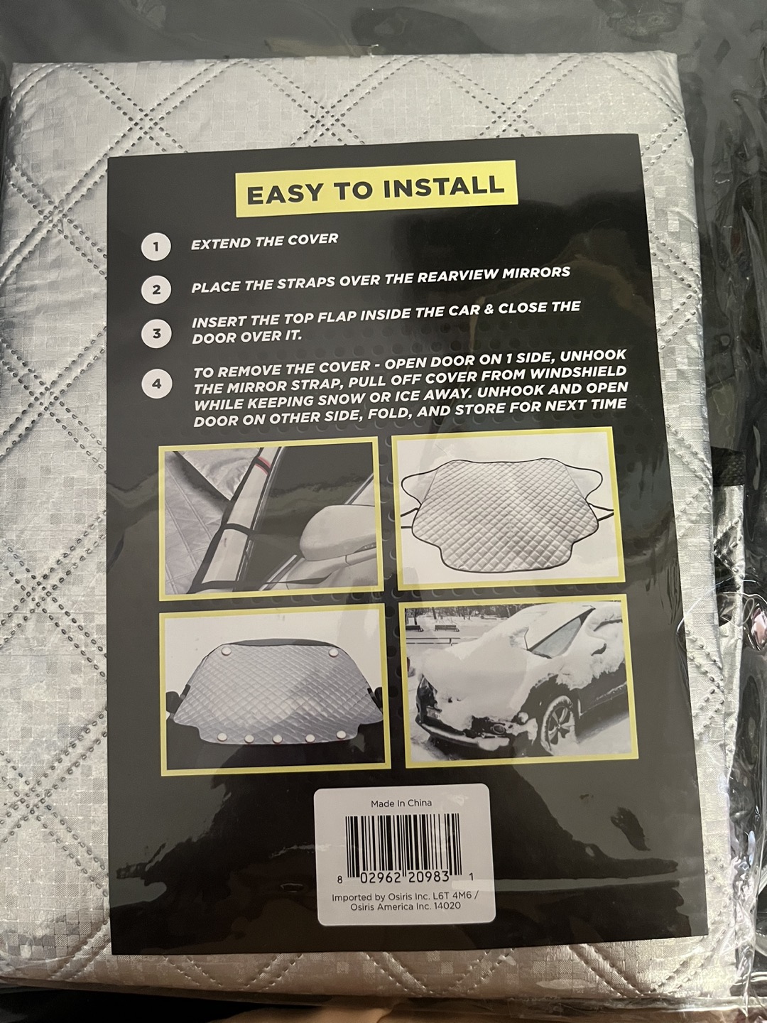 Magnetic windshield cover image indicator(2)