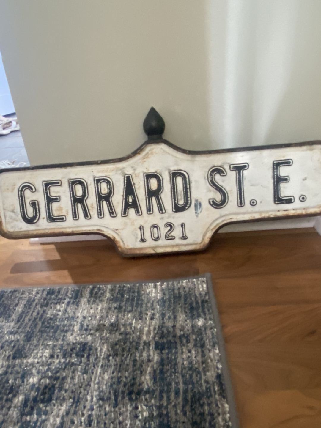 Vintage Authentic street sign - photo 2