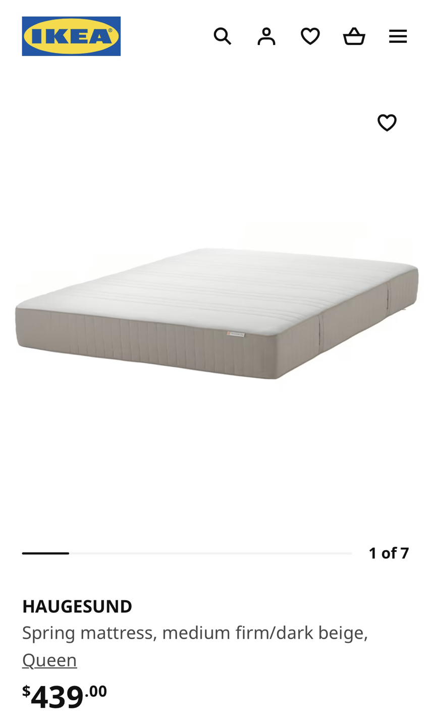 Like New IKEA Queen Bed & Mattress - photo 2