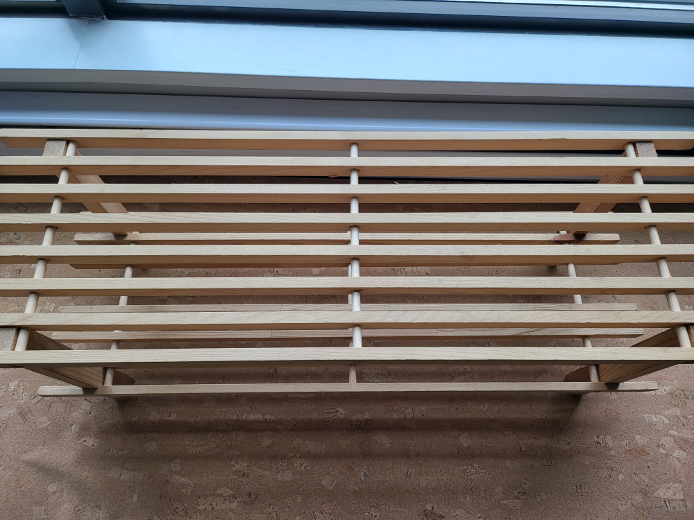 Wooden shoe rack - photo 2