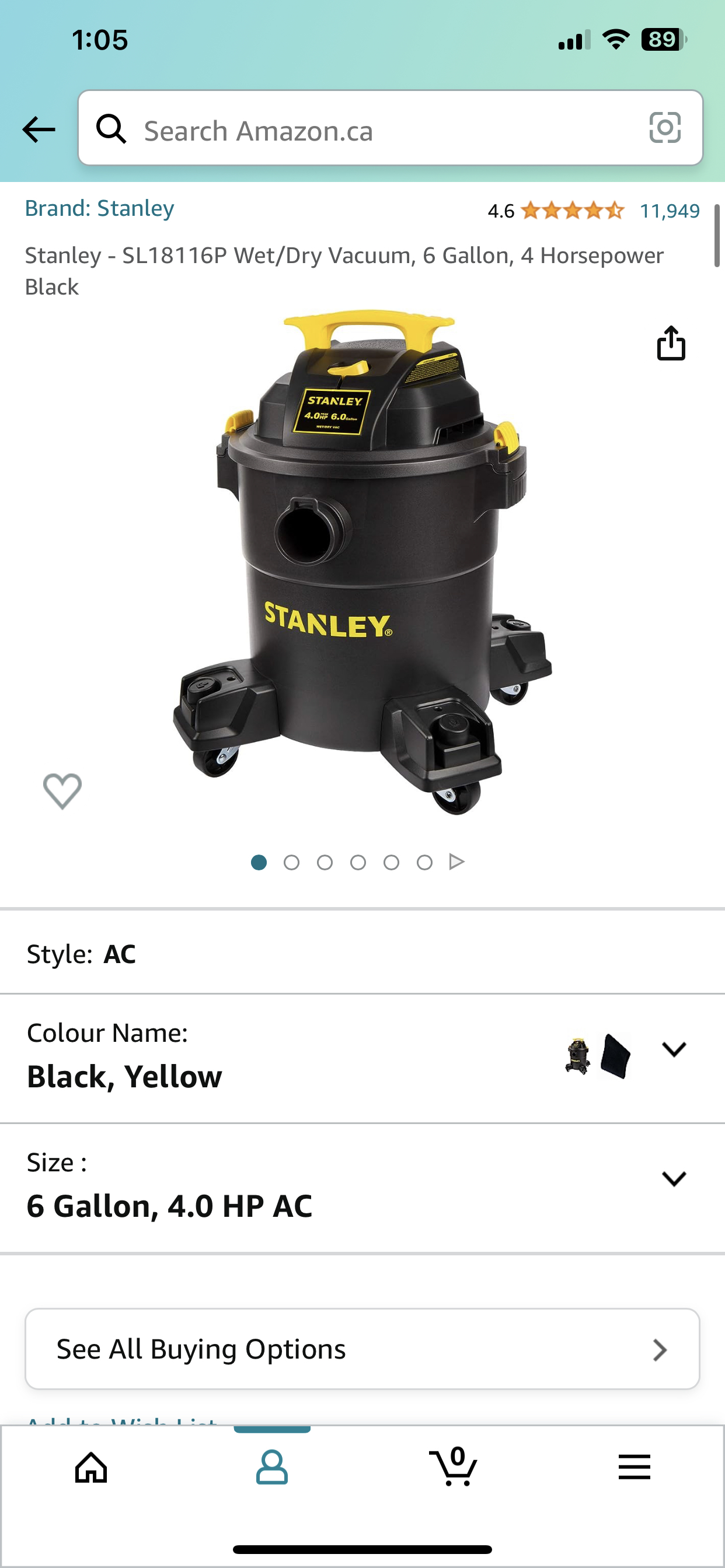 Stanley Shop Vaccume - photo 2