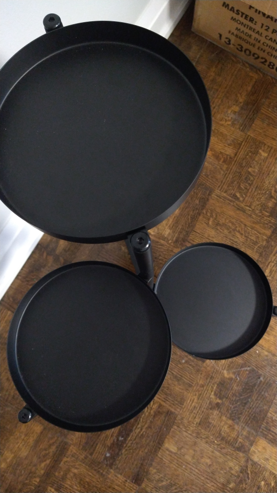 OLIVBLAD
Plant stand, indoor/outdoor black, 58 cm (22 ¾ ") image indicator(4)