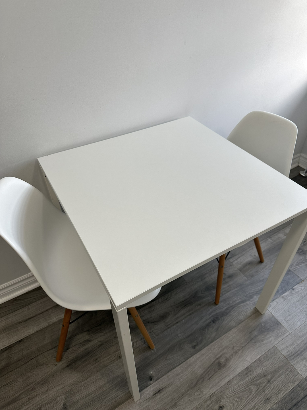 Ikea table and 2 chairs