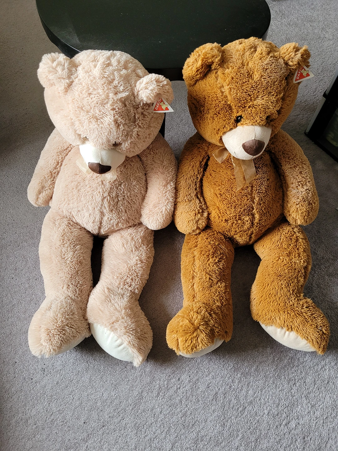 Two 40" Plush Bears