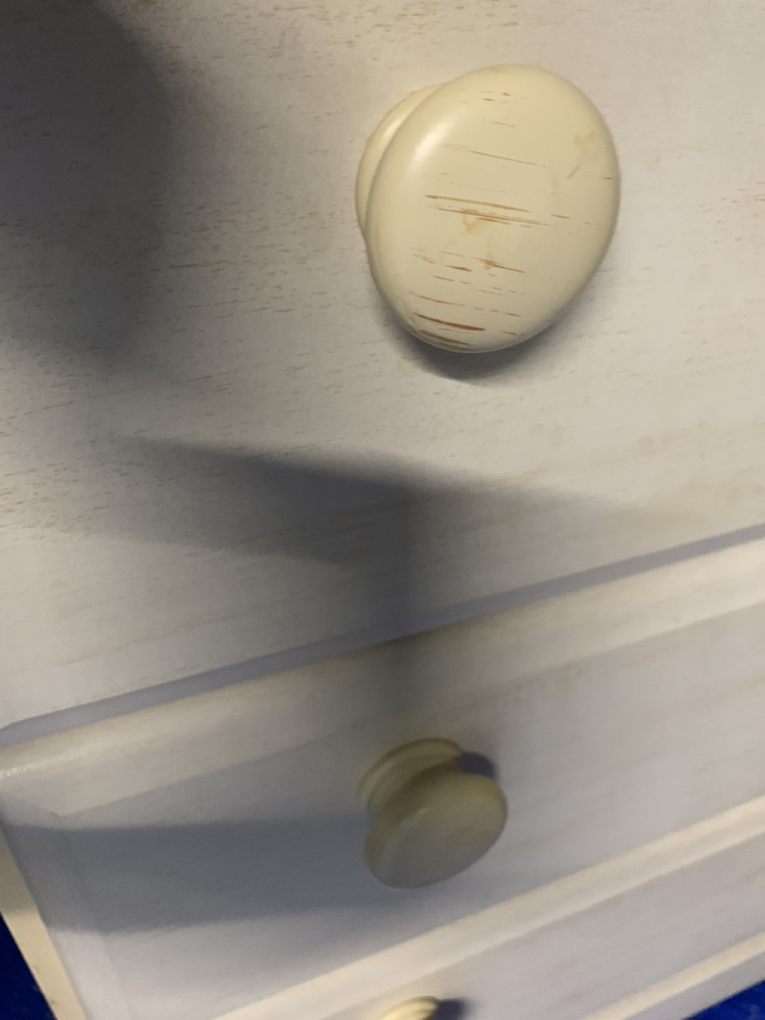 Off White Wooden Dresser with 6 drawers - photo 3
