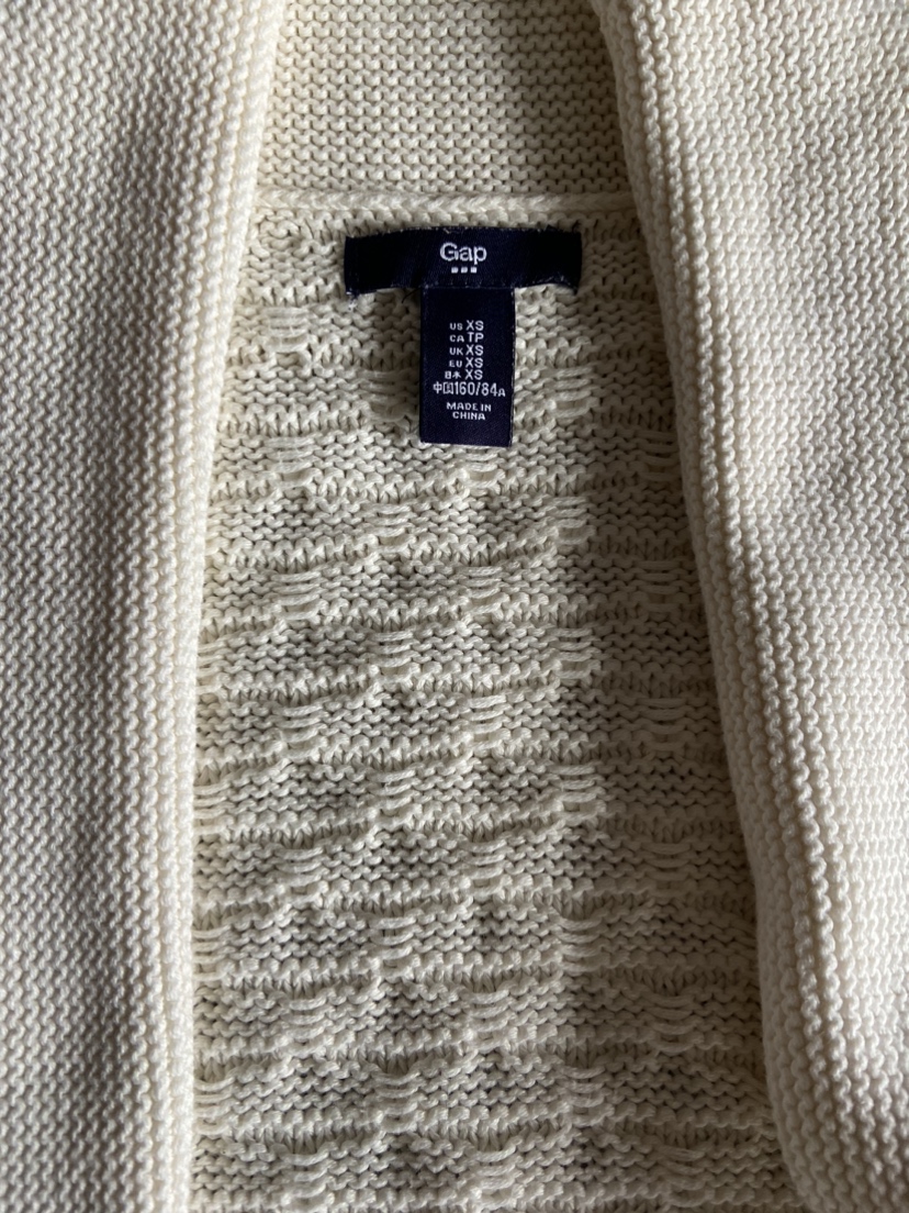Gap Women’s XS Cardigan Sweater Open Front with Pockets - photo 3