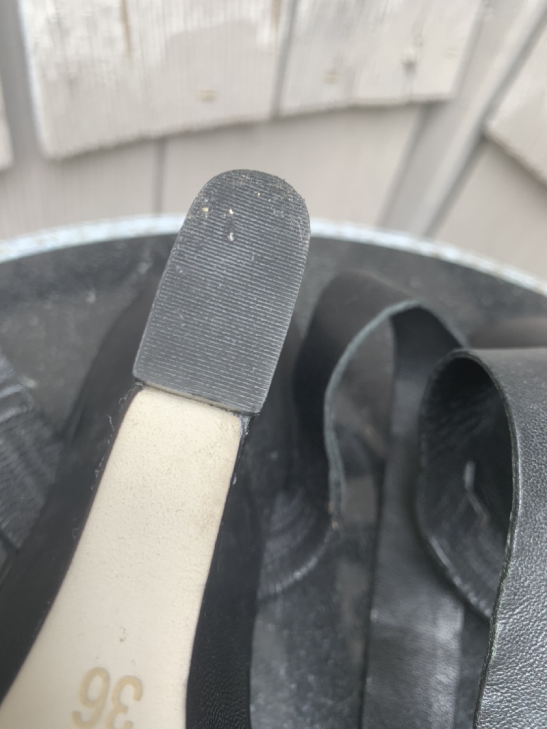 BCBG max azria  wedge, open toe heels, worn once vintage image indicator(3)