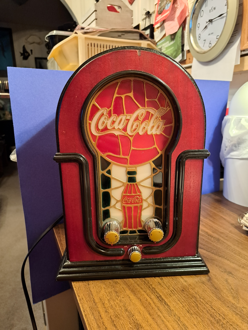 Coca-Cola AM/FM Radio