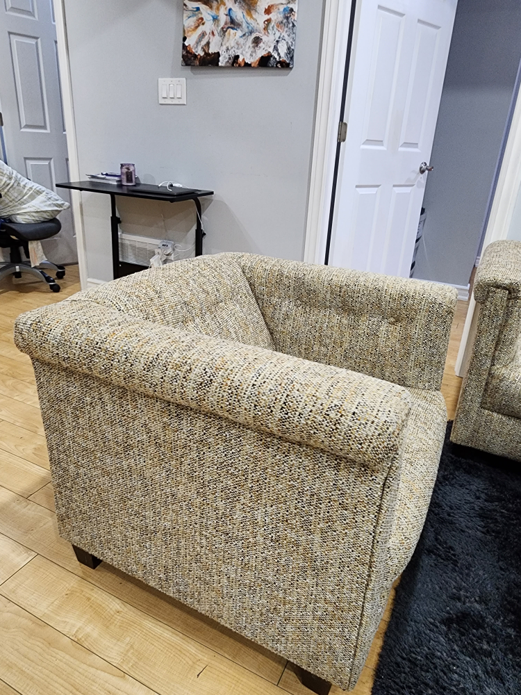 sofa / couch with love seat and coffee table for sale - photo 5