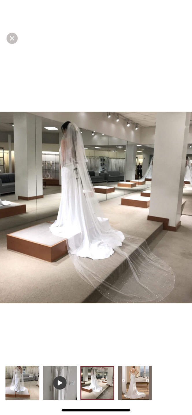 Demetrios wedding halter gown #cleanout image indicator(2)