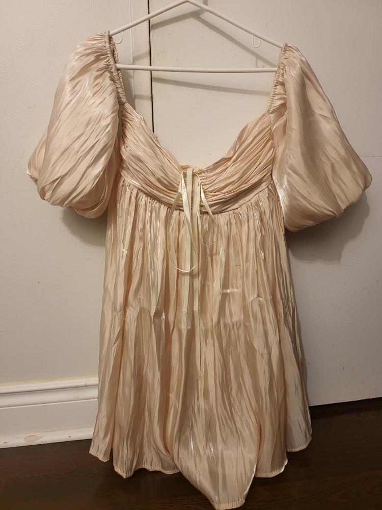 Dress puff sleeve