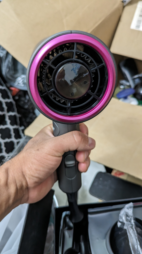 1800watts foldable portable negative ion hair dryer, NEW - photo 5