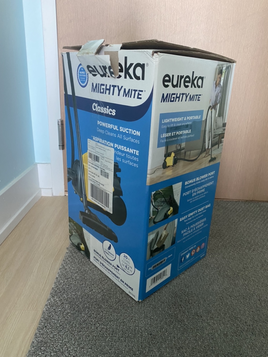 Eureka mighty mite vacuum