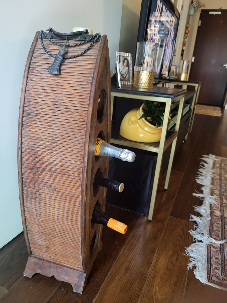 Rustic Canoe Wine Rack - photo 2