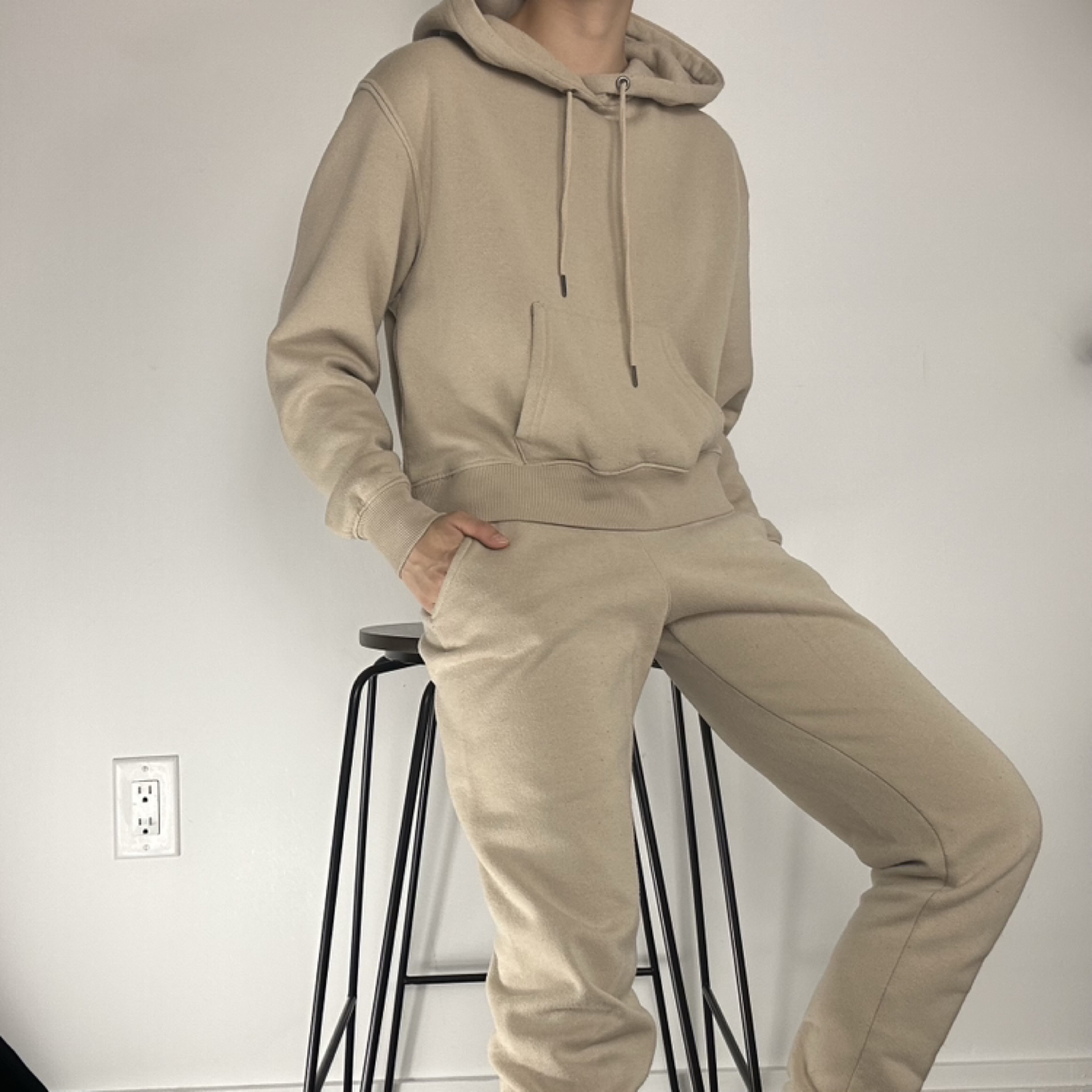 Beige Sweat Set - photo 4