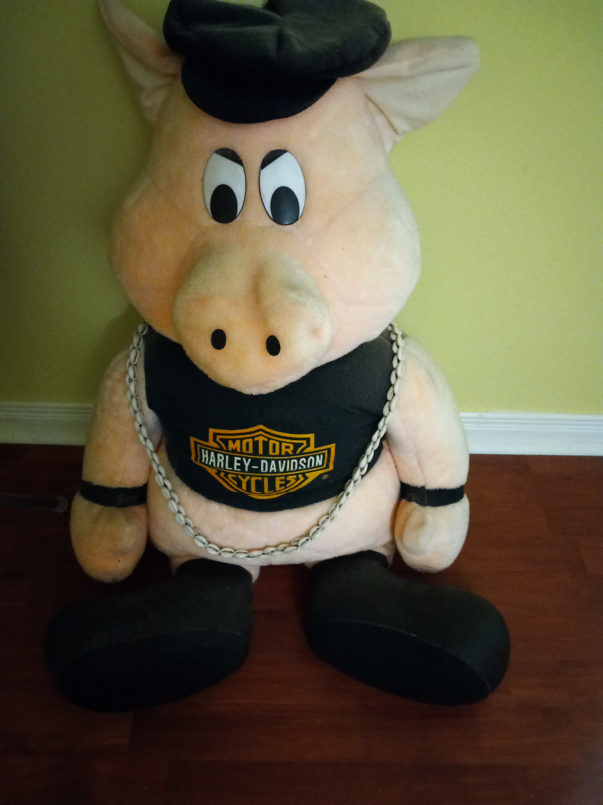 Harley Davidson - Plush Pig thumbnail