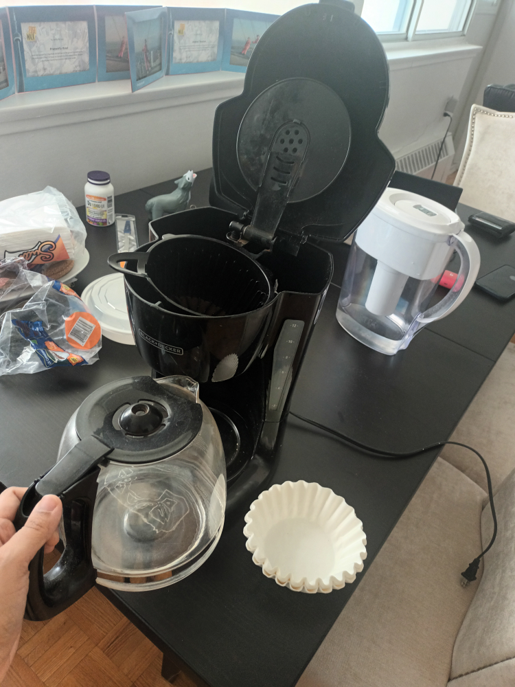 coffee maker with filters black & decker image indicator(5)