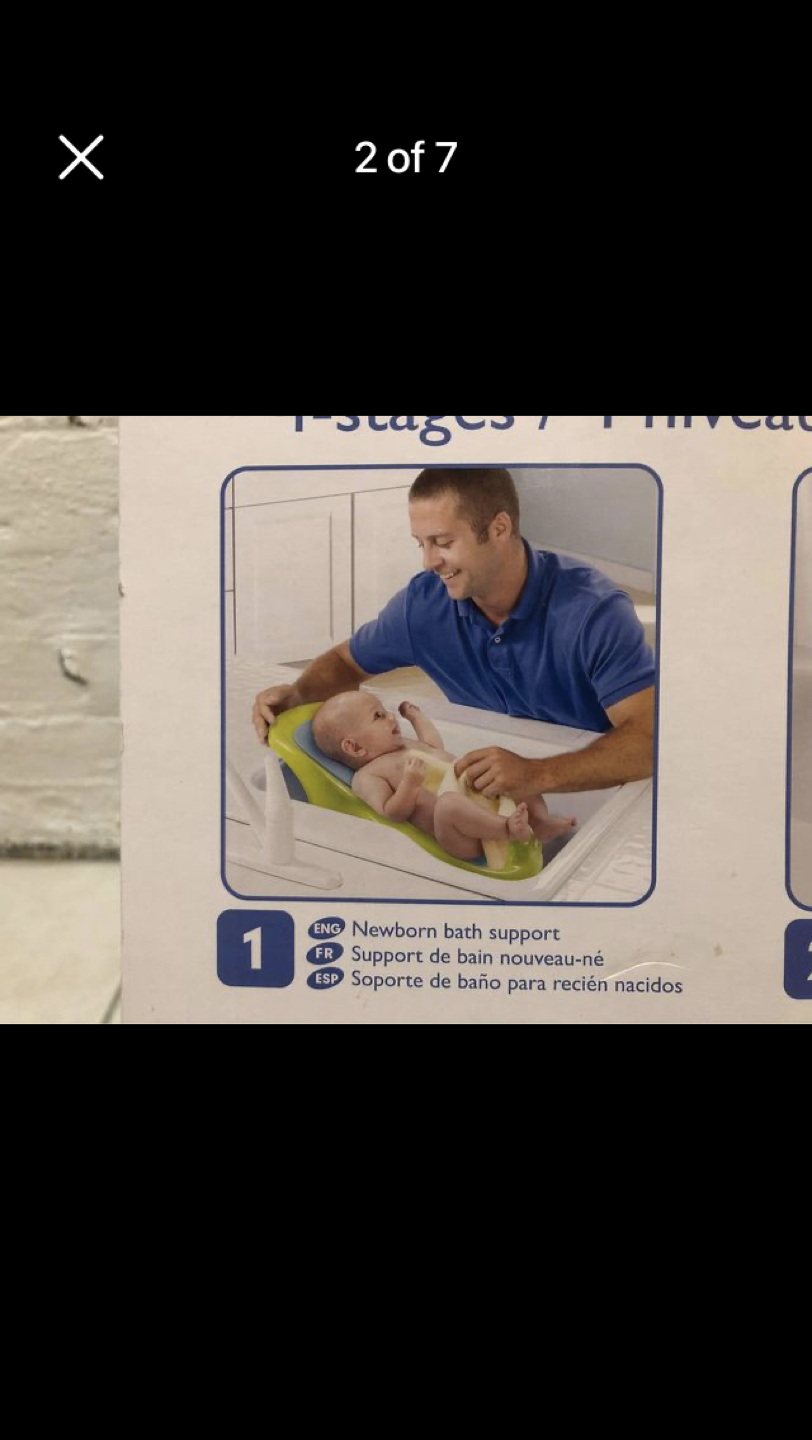 Like new Summer Right Height Bath Center baby bath tab image indicator(4)