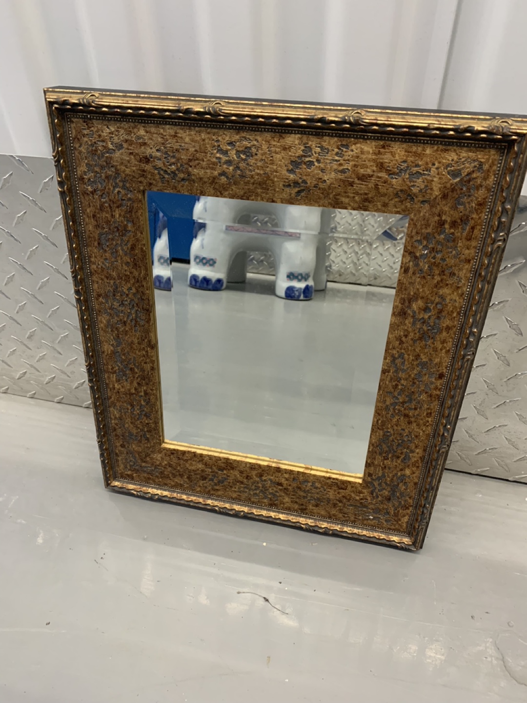 Small Textured Mirror