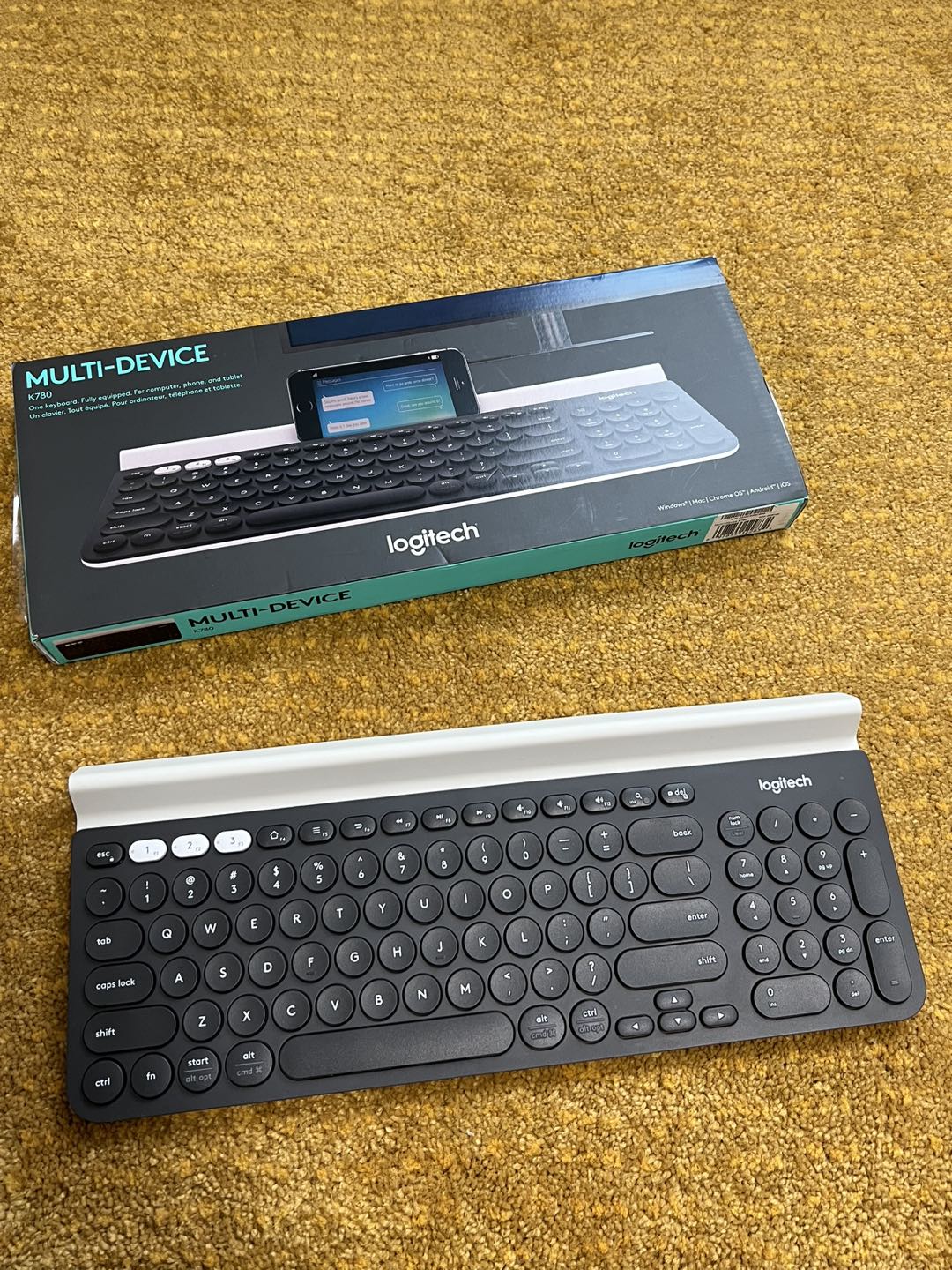 Logitech keyboard with mouse - photo 4