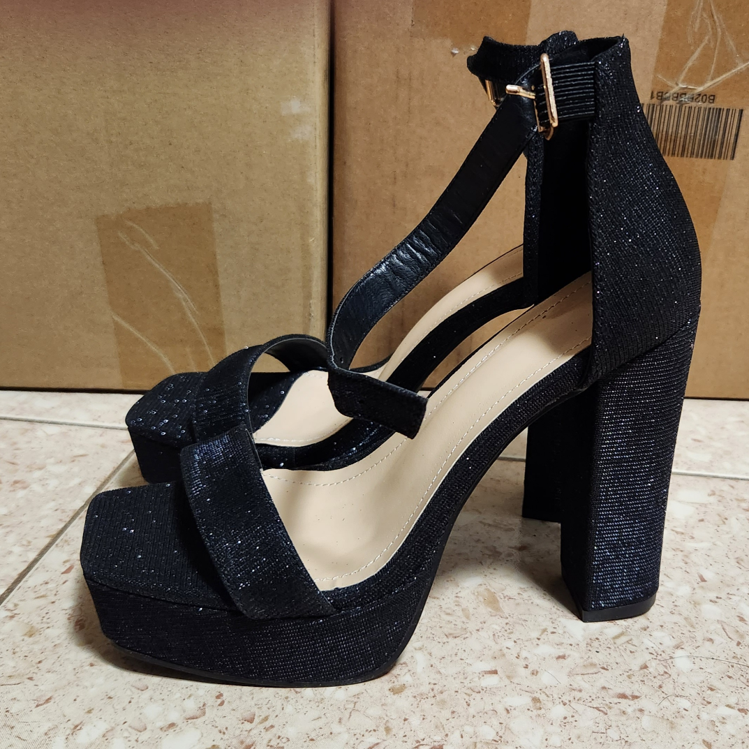 Women Minimalist Platform Elegant Heeled Sandals - photo 2
