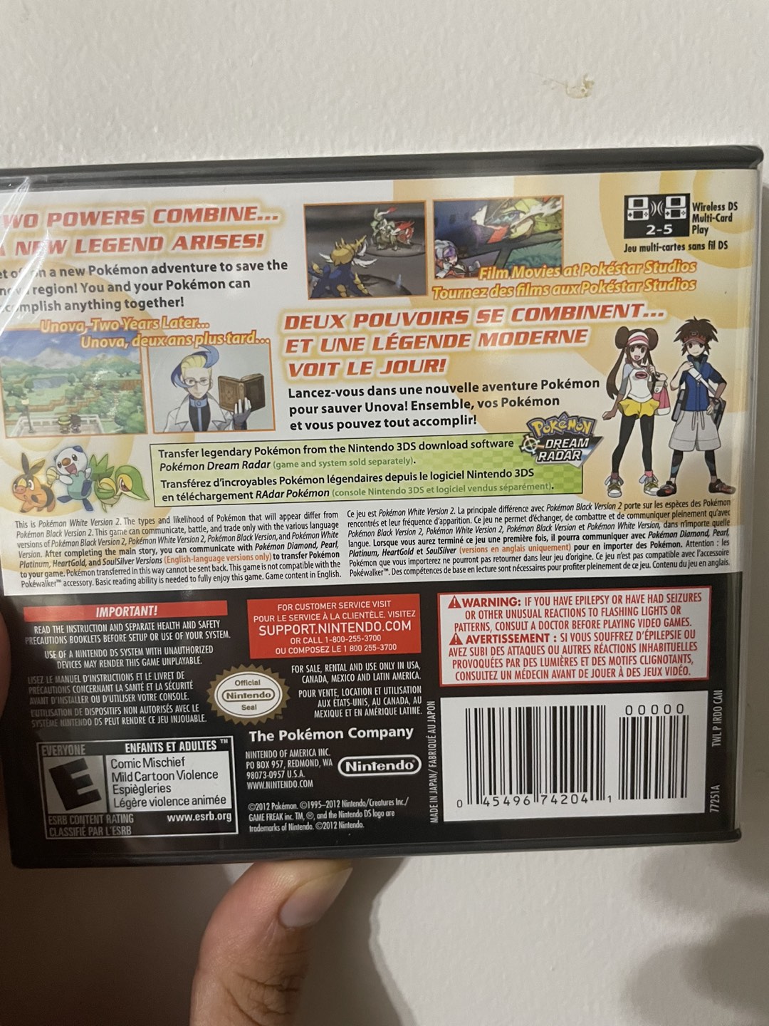 Pokemon White 2 NEW - photo 3