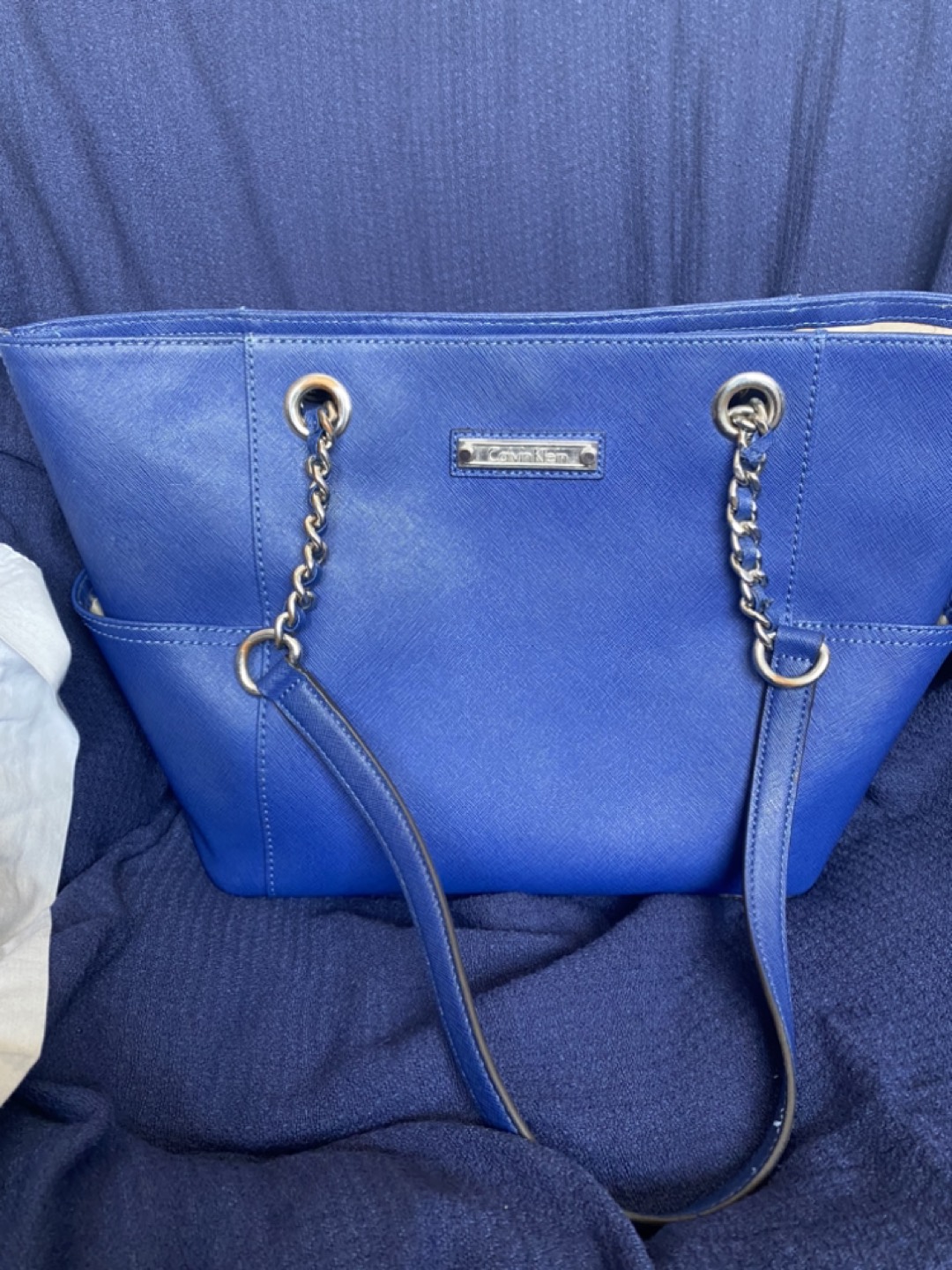 Calvin Klein blue purse - photo 3