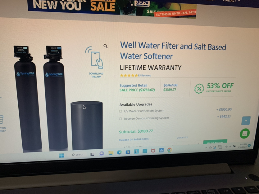 Water filter and softener thumbnail