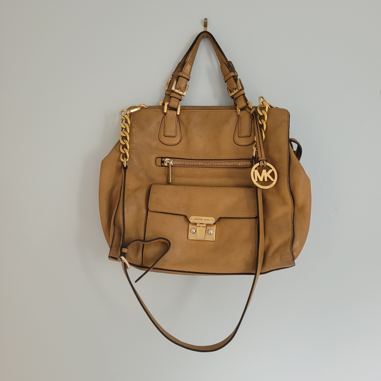 MK leather bag
