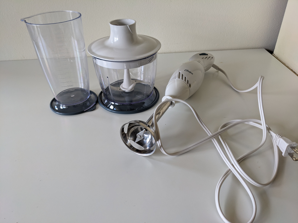 Oster stick hand blender and cup blender thumbnail