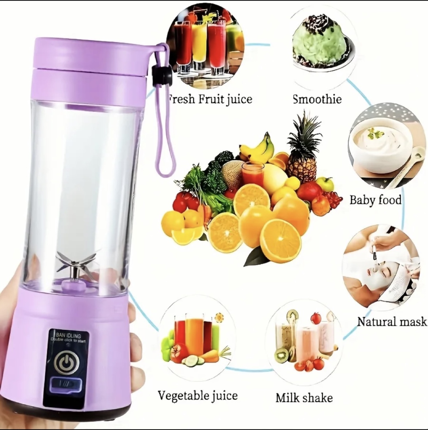 Portable Electric Juicer thumbnail