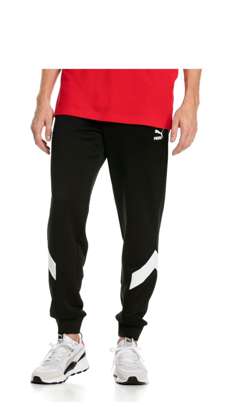 PUMA ICONIC MCS TRACK PANTS IN BLACK - photo 2