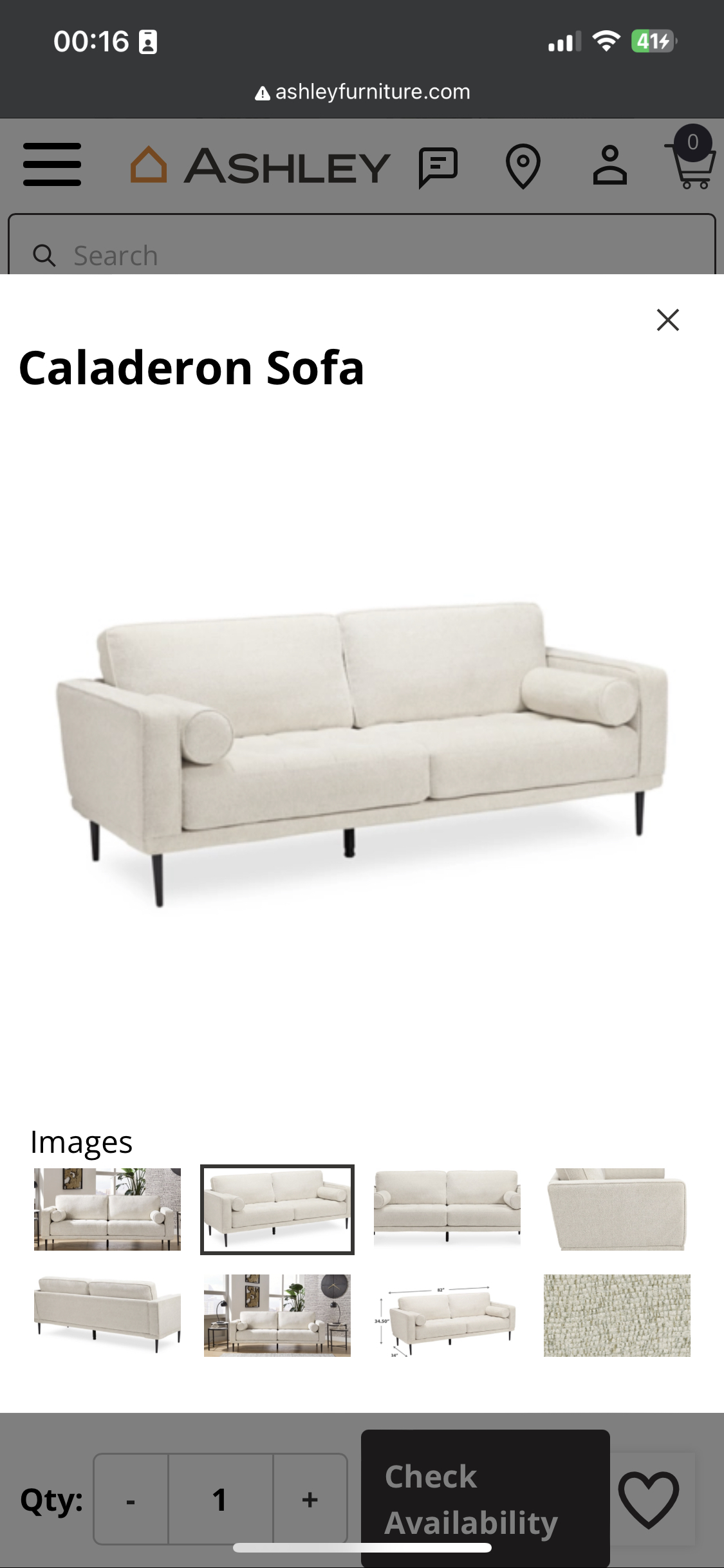 Caladeron Sofa (By Ashley Furniture Industries) - photo 3