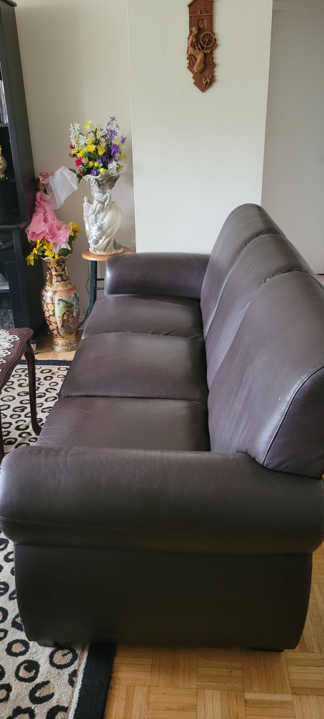Leather Sofa - photo 3