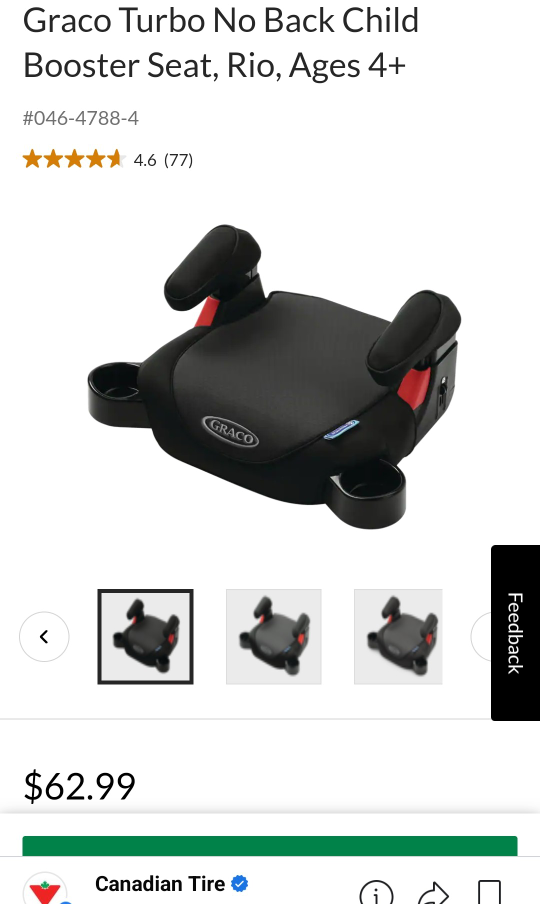 Graco Booster Seat image indicator(2)