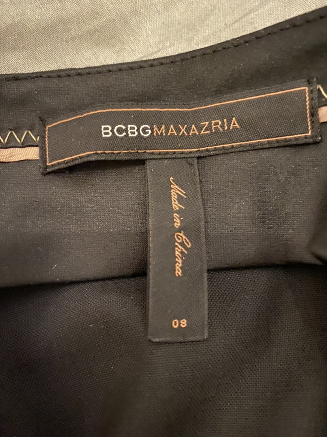 BCBG Tuxedo Pants sz8 image indicator(5)