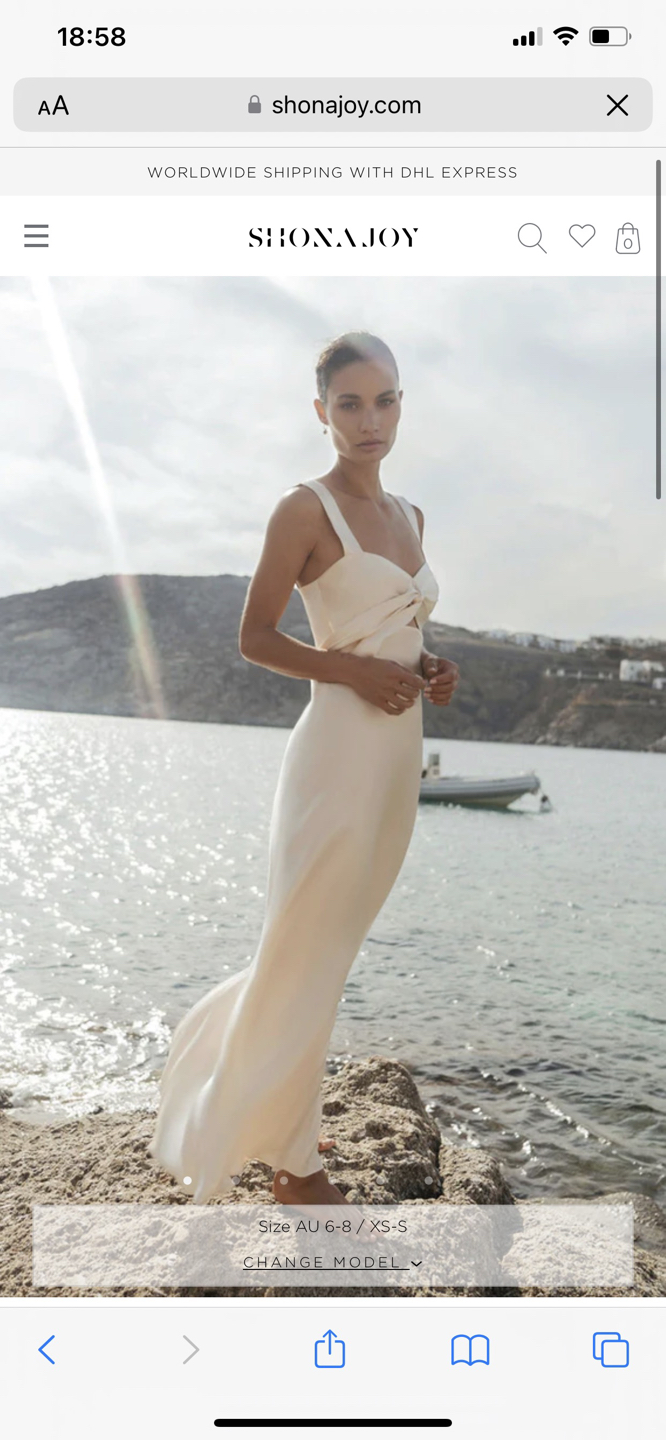 Shona Joy dress- wedding reception dress size 6 - photo 2