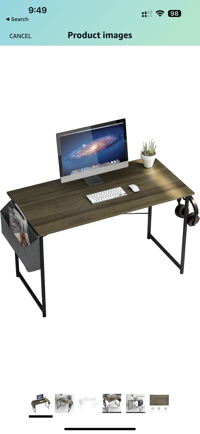 39.4 inches Simple Design Desk - photo 2