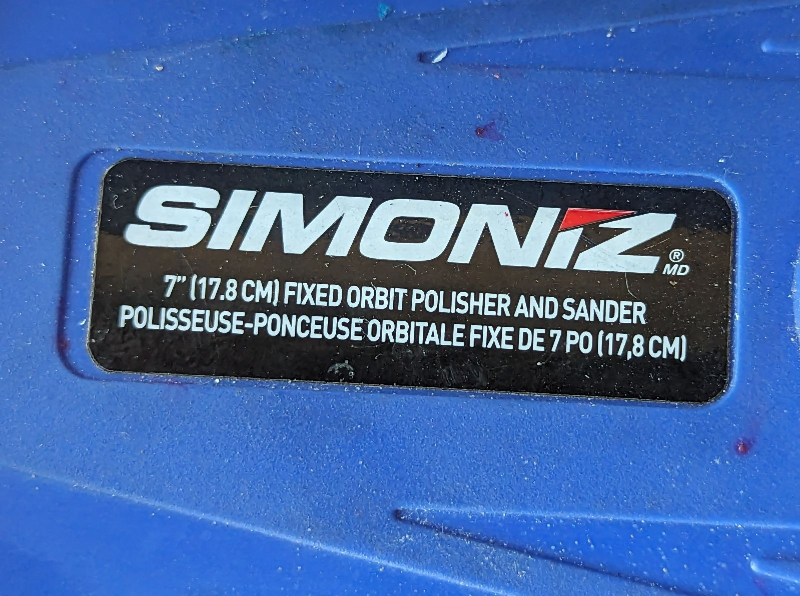 Simoniz Car Buffer/Sander/Polisher - photo 2