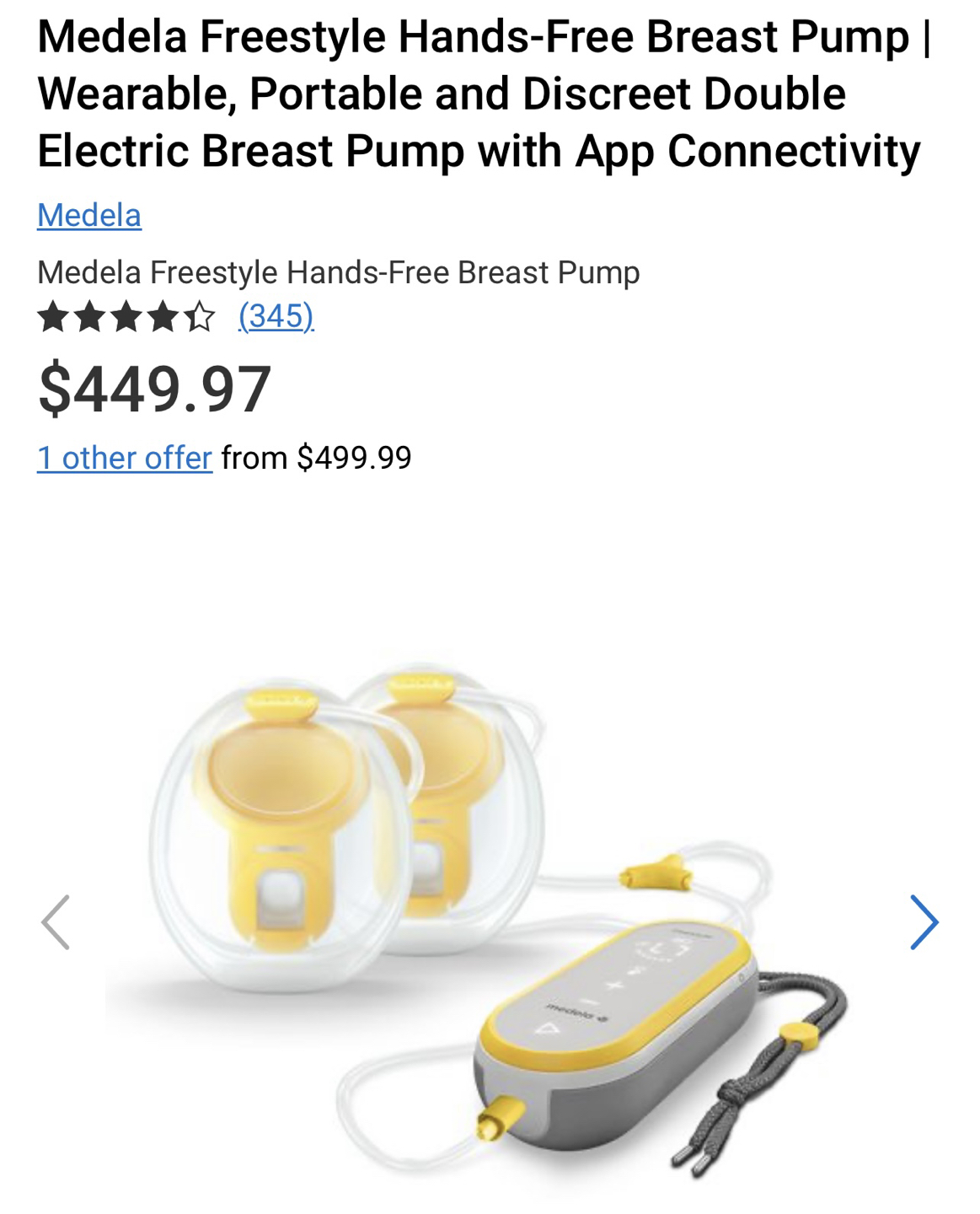 Medela Hands-Free Breast Pump - photo 2