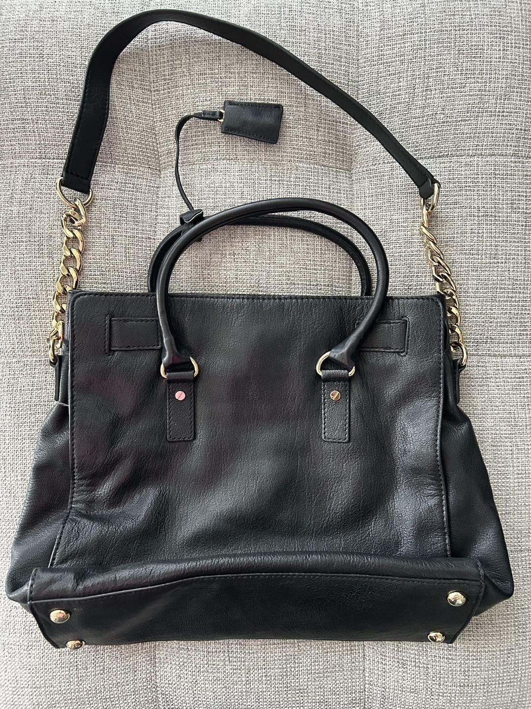 Michael Kors - black leather shoulder bag - photo 2