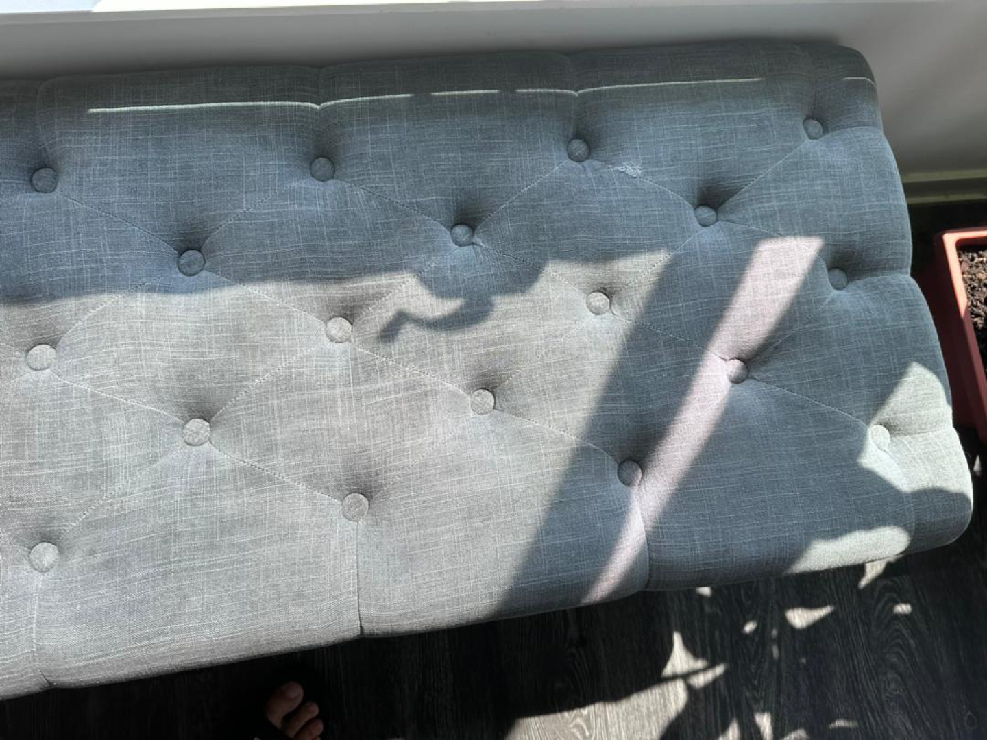 Ottoman with wheels legs - photo 4