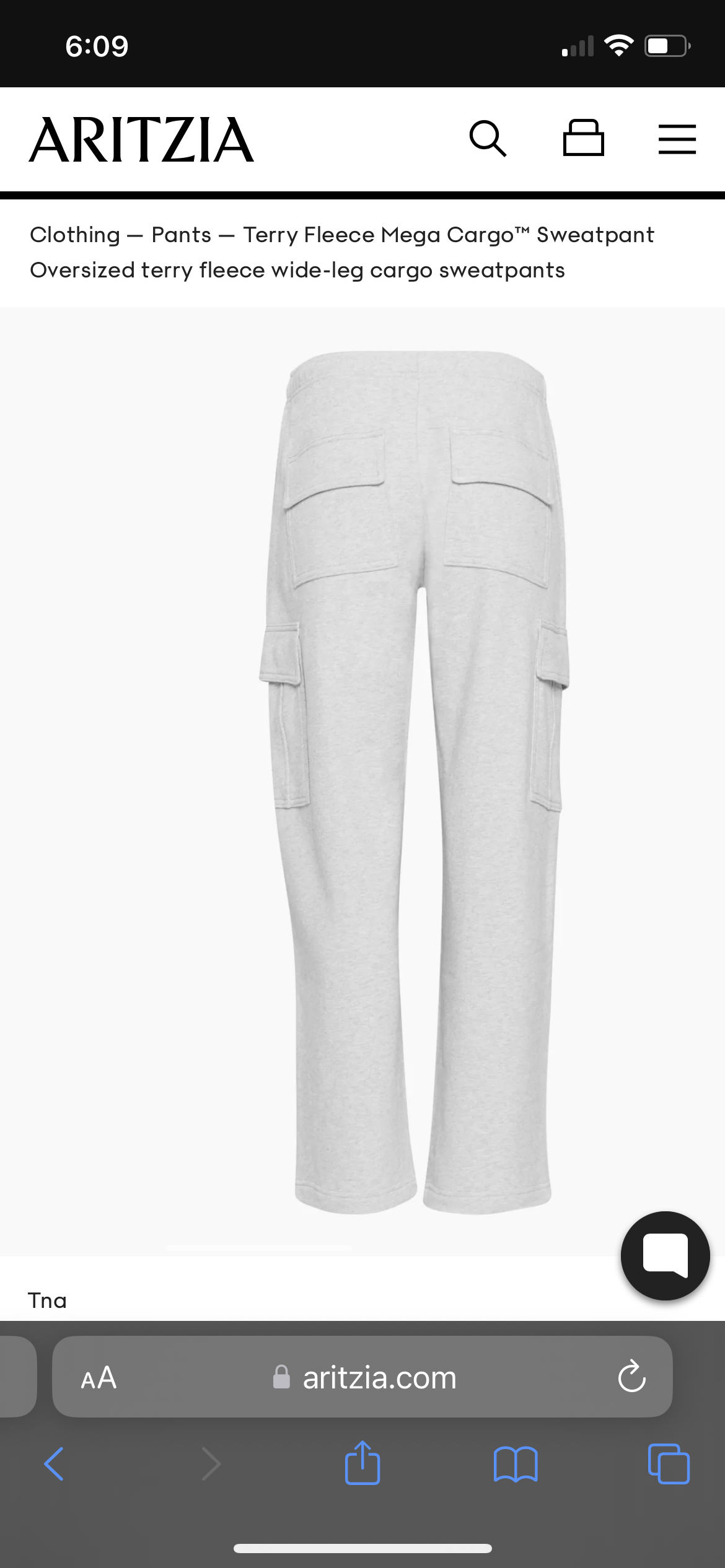 Aritzia TNA Mega fleece sweats - photo 2