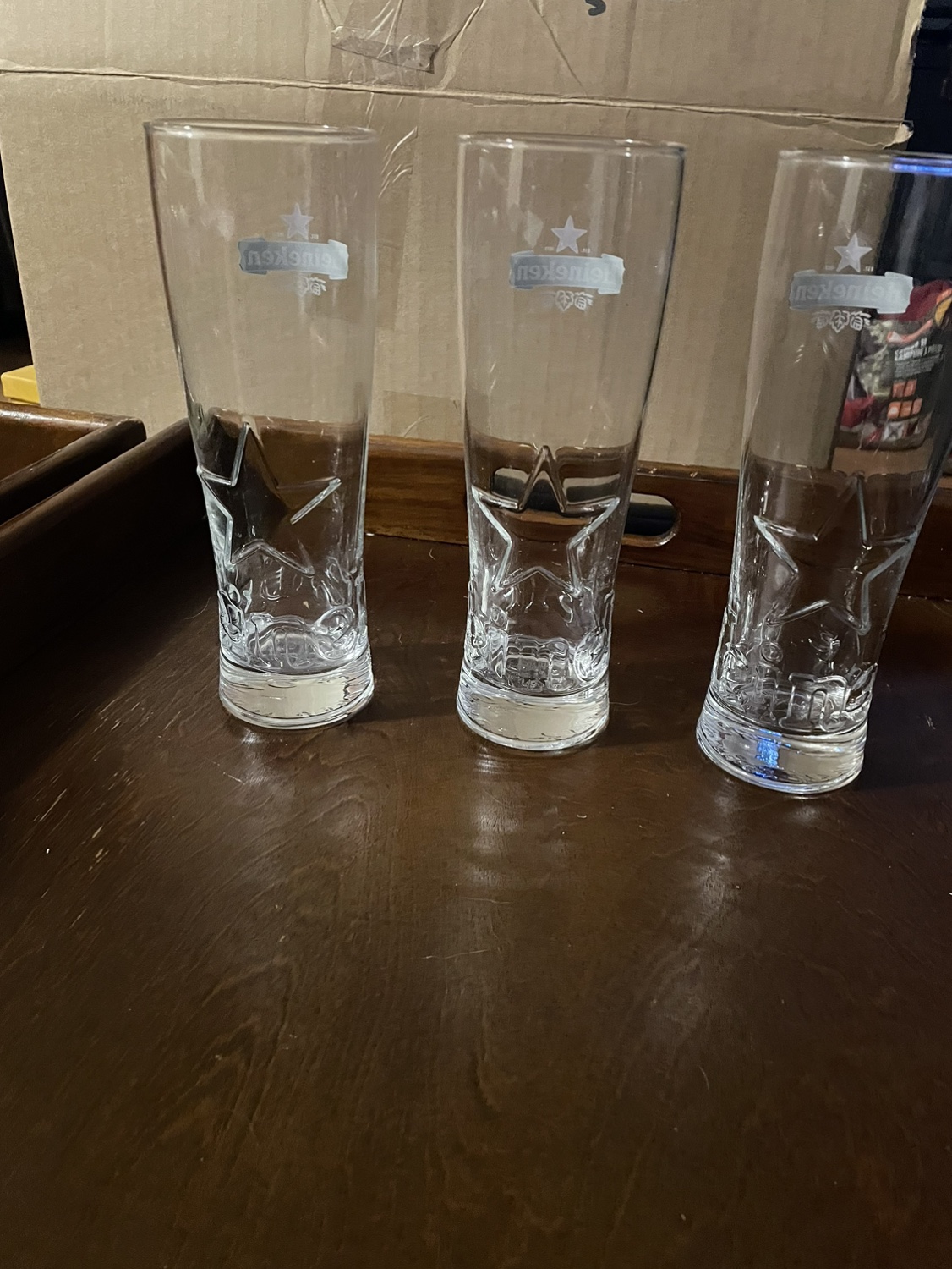 Heineken pint glasses - photo 2
