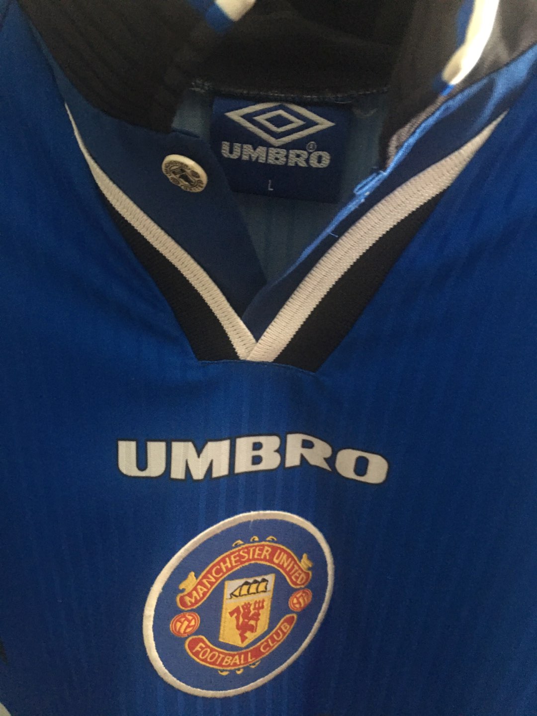 Vintage Umbro Manchester United Jersey Blank - photo 3