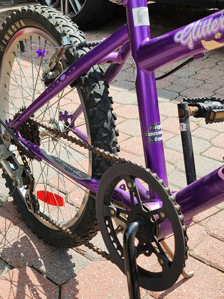 Kids Purple Bike image indicator(3)