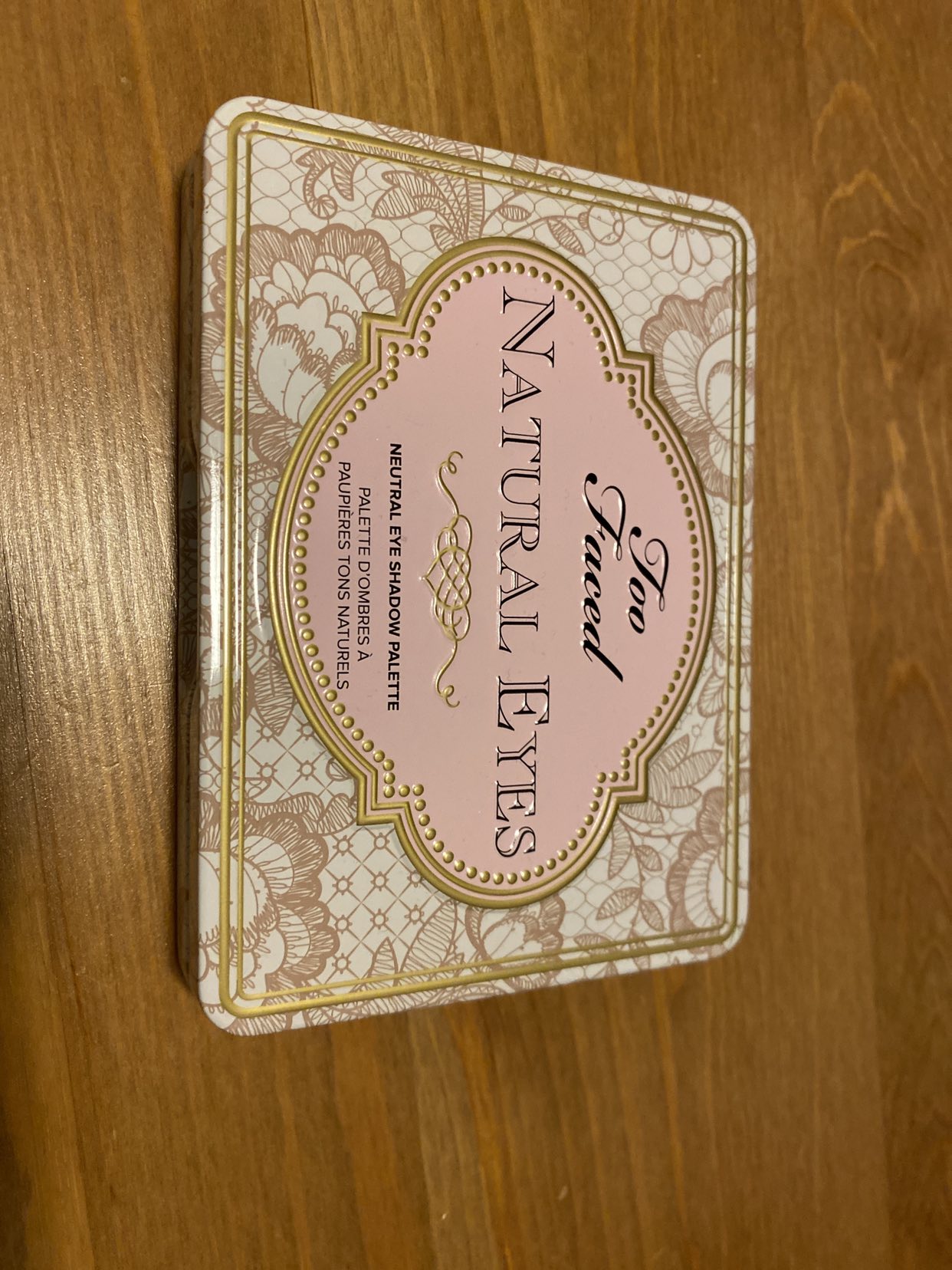 Old Two Faced Natural Eyes Palette
